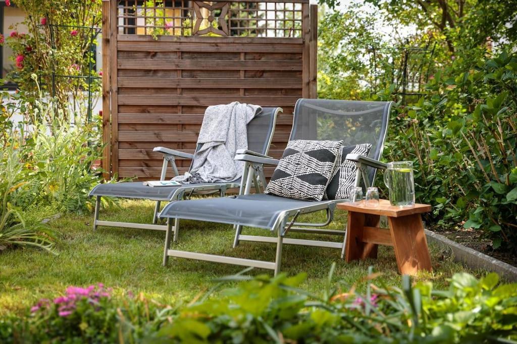 פוטסדאם Charmantes Townhaus Mit Garten, W-Lan & Netflix מראה חיצוני תמונה